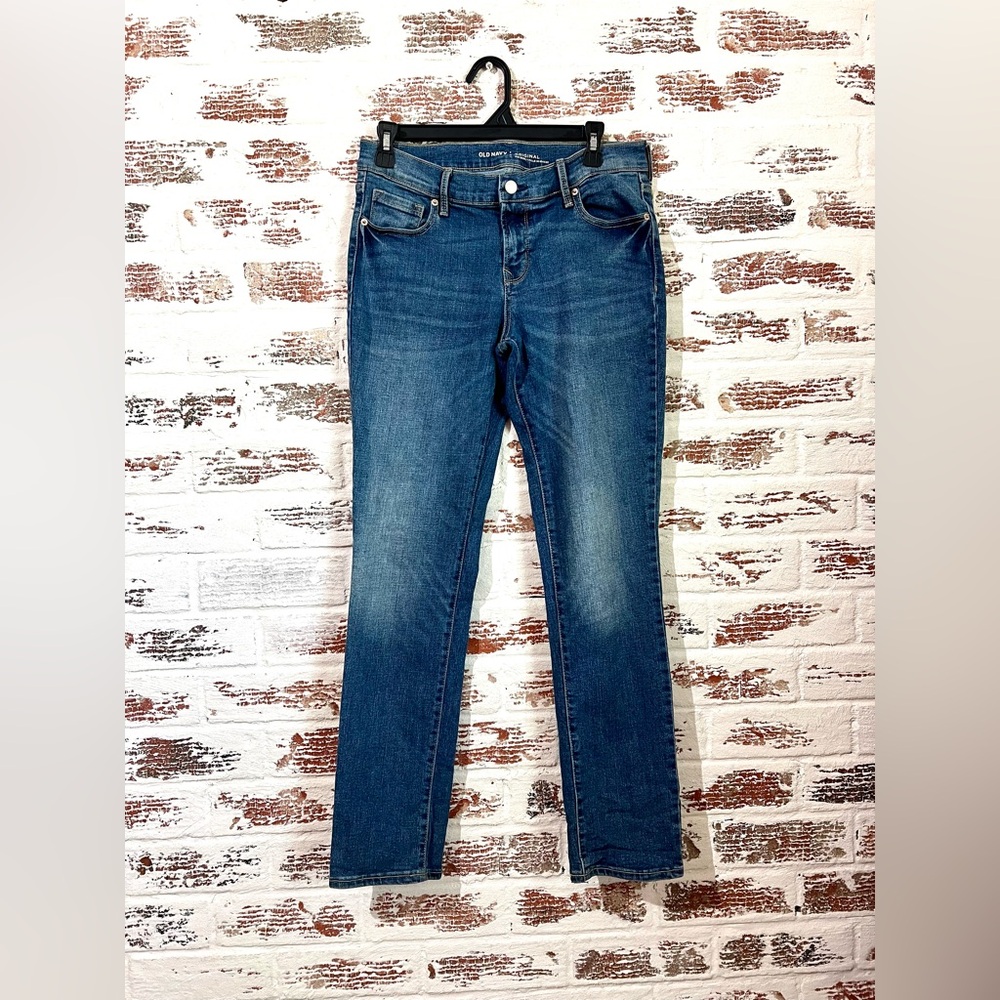Old Navy Jeans Mid Rise Skinny Medium Wash Size 6